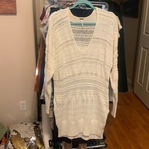 Free People Sweater Tunic M oversized